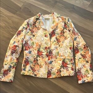 Beulah Multicolor Floral Blazer